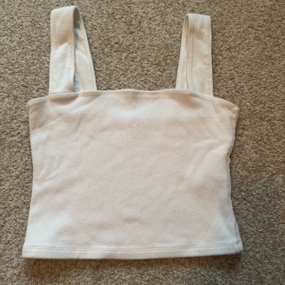 Abercrombie & Fitch White Camisole